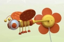 Nástenná lampa včielka do detskej izby